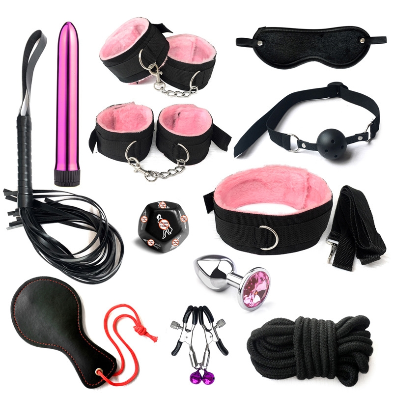 Fantezi Fetiş Seti | BDSM & Fetiş Ürünleri | Pembe Renk