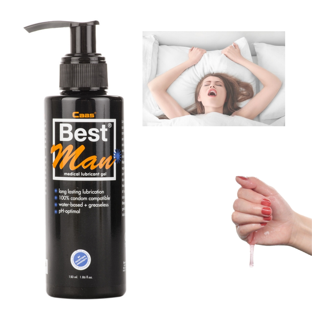 Büyük Boy | Uzun Süre Etkili Yenilebilir Kayganlaştırıcı Jel | Oral, Anal ve Vajinal Kullanım