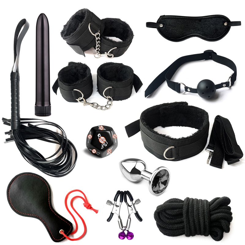Fantezi Fetiş Seti | BDSM & Fetiş Ürünleri | Siyah Renk