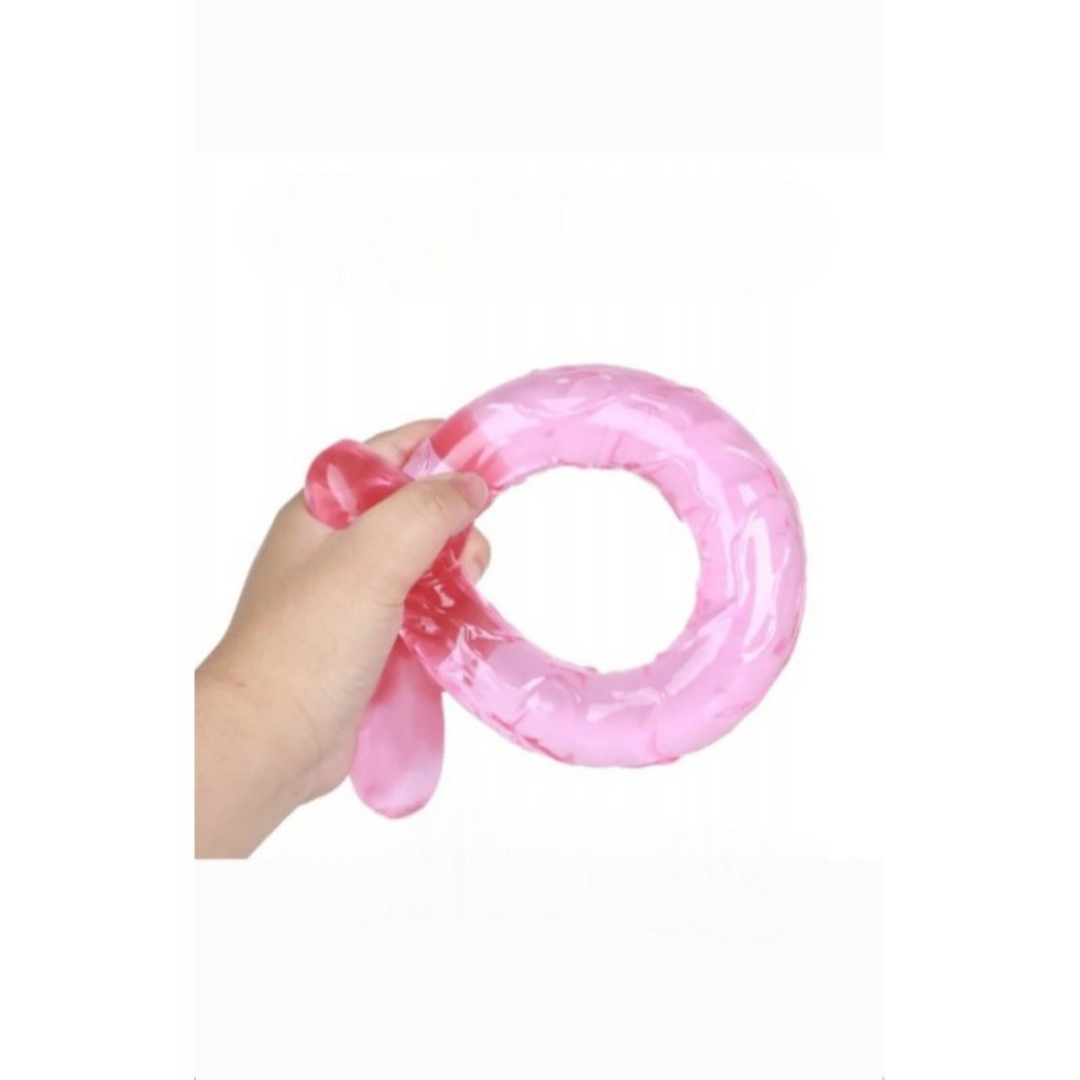Çift Taraflı Esnek 34 CM Yumuşak Çift Başlı Dildo - Lezbiyen & Çift | Fantezi Ürünü