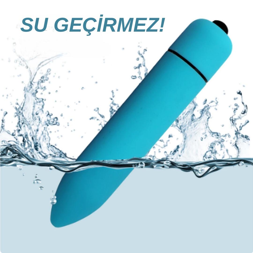 Pilli Titreşimli G Noktası Vibratör - 9 CM, Düğmeli, Kolay Gizlenebilir