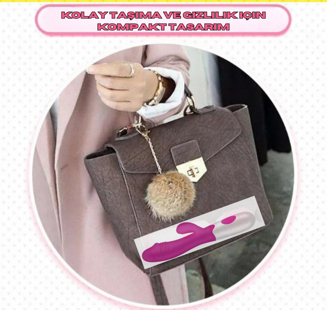 Kadınlar İçin Güçşü  G Noktası ve Klitoral Orgazm Vibratör