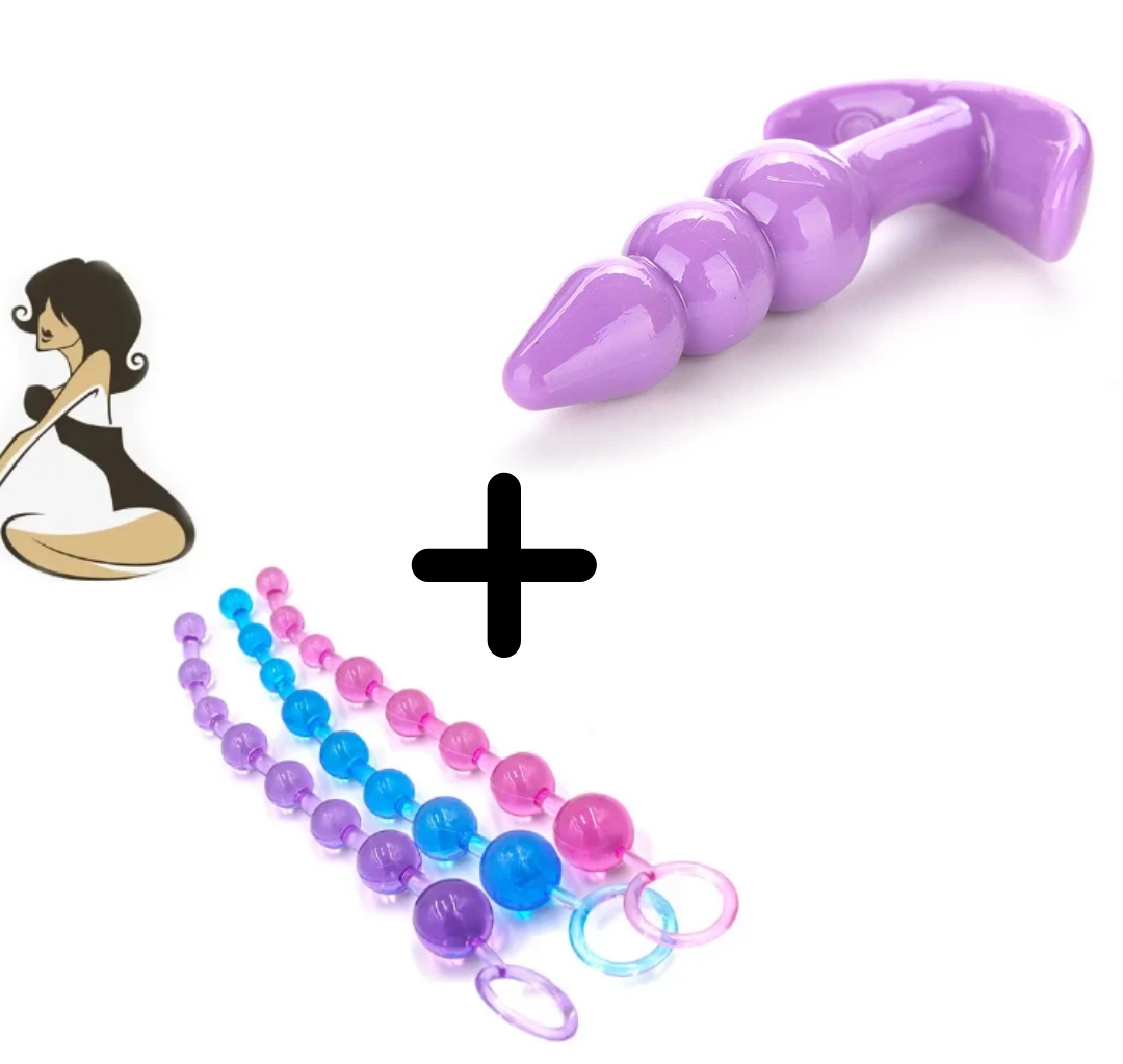 2’li Anal Plug Seti - Anal Alıştırıcı ve Açıcı Set