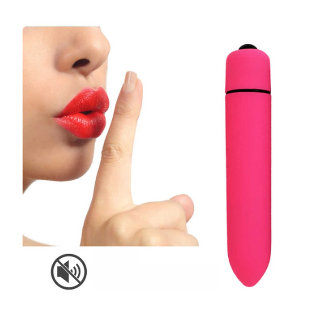 Pilli Titreşimli G Noktası Vibratör - 9 CM, Düğmeli, Kolay Gizlenebilir