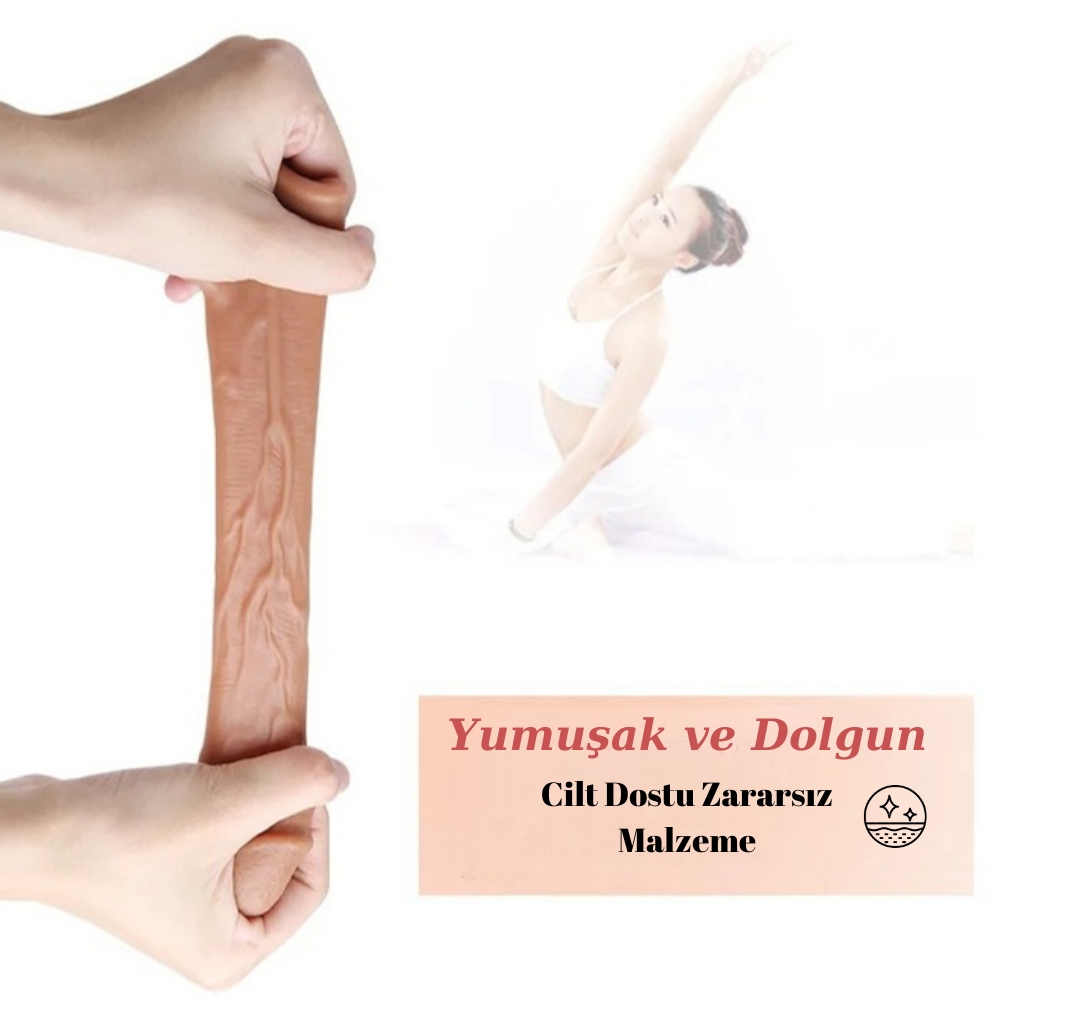 Penis Kalınlaştırıcı - Uzatıcı ve Uyarıcı Testisli - Fantezi Penis Kılıfı