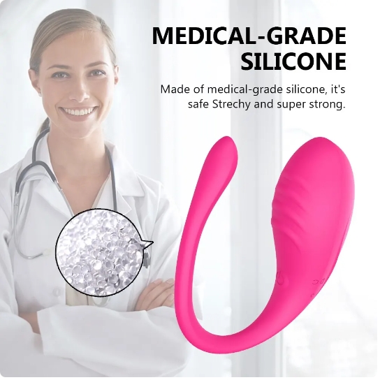 G Noktası ve Klitoris Orgazmı Telefon Kontrollü Şarjlı Vibratör