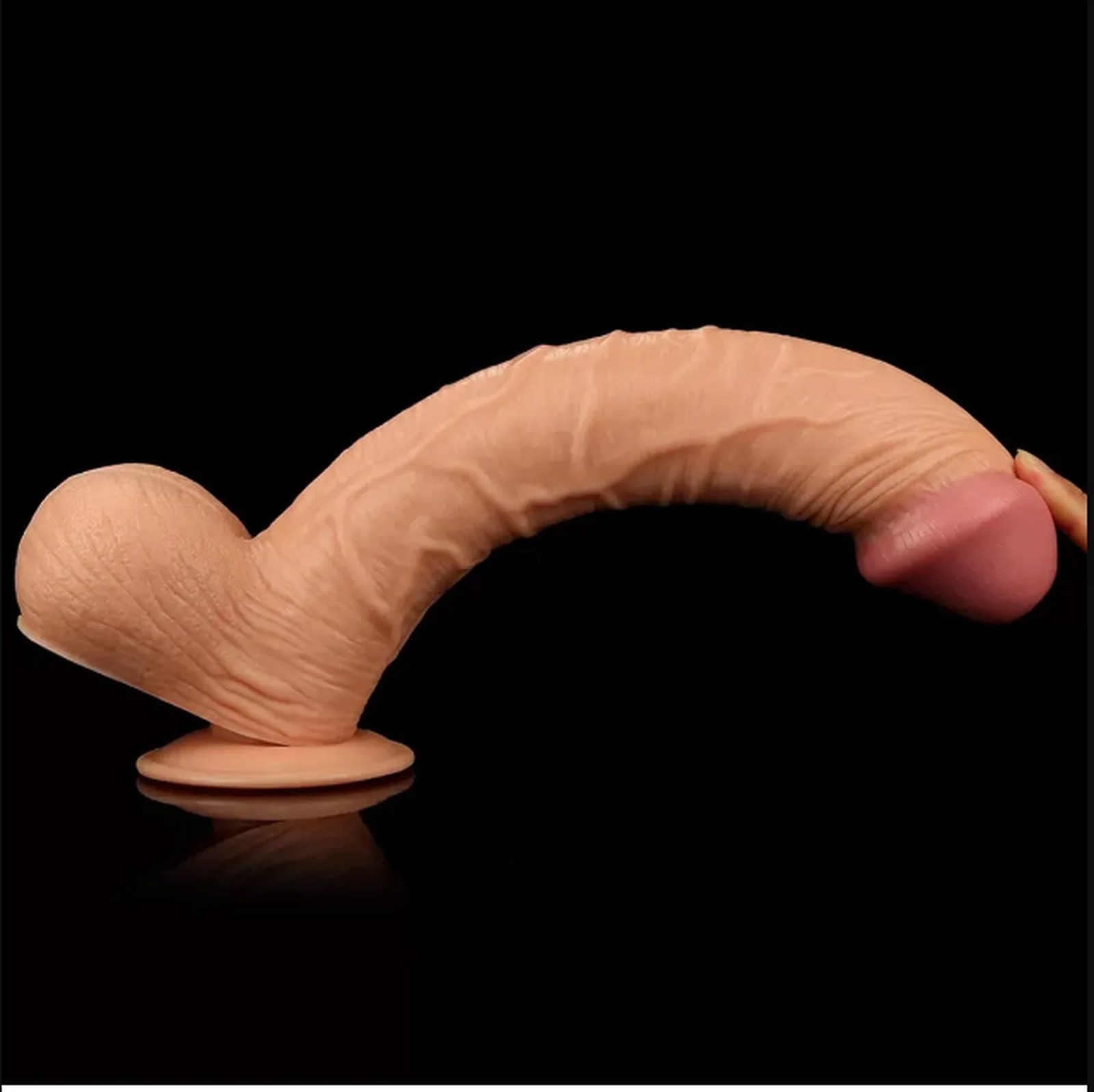  33 CM Ultra Büyük Boy | Gerçekçi Dokulu Realistik Penis Dildo | DEV DİLDO