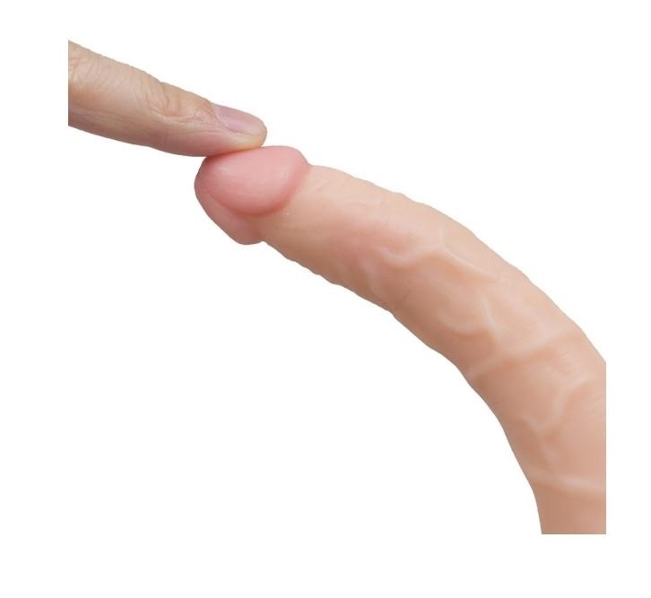 36 CM Çift Taraflı Lezbiyen Fantezi Dildo | Gerçekçi ve Esnek Tasarım