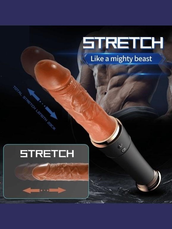 Beyzbol Sopası Şeklinde Dildo Vibratör | Gizlenebilir Tasarım