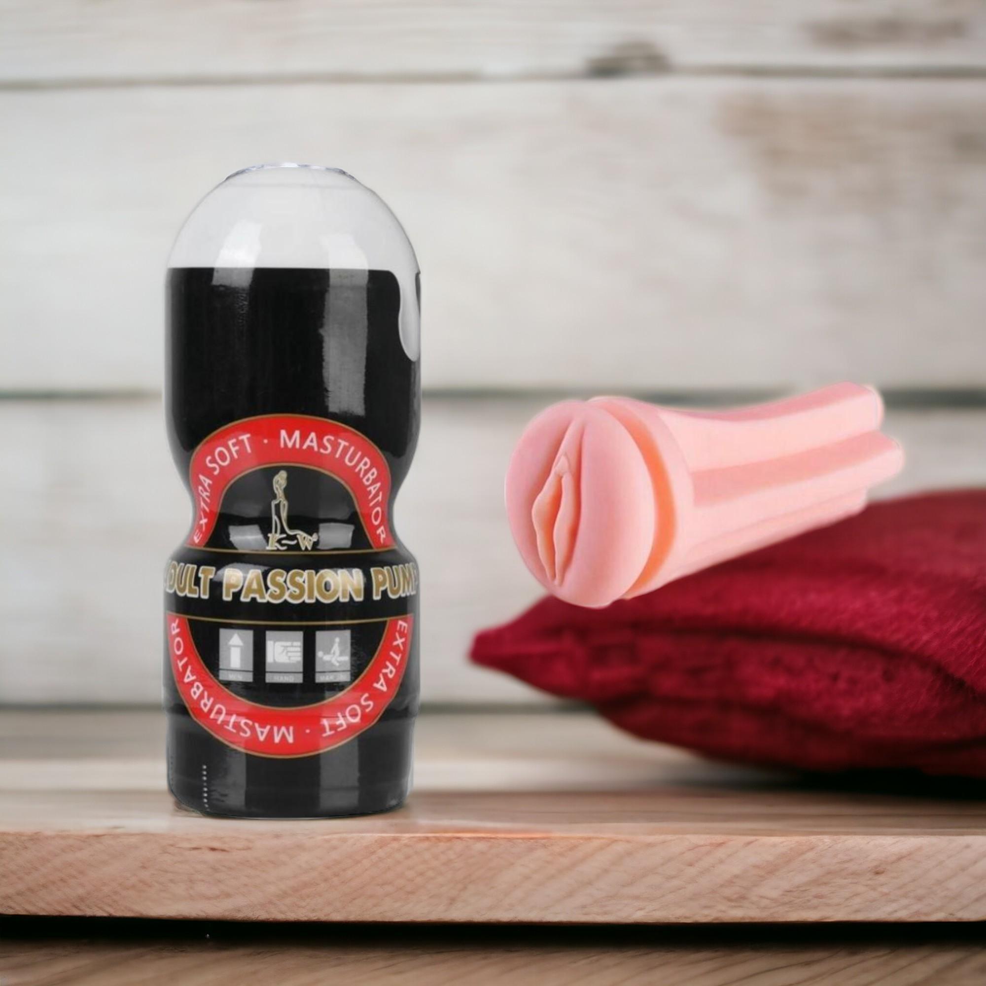 Cup Mastürbatör - Gerçekçi Ten Hissi ve İçi Tırtıklı Yapı