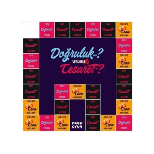 Doğruluk Mu? Cesaret Mi? Fantezi Erotik Yetişkin Kutu Oyunu +18 