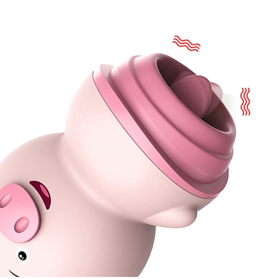 Klitoris Dil Yalama Vibratör - Gizlenebilir Klitoral Orgazm Vibratörü