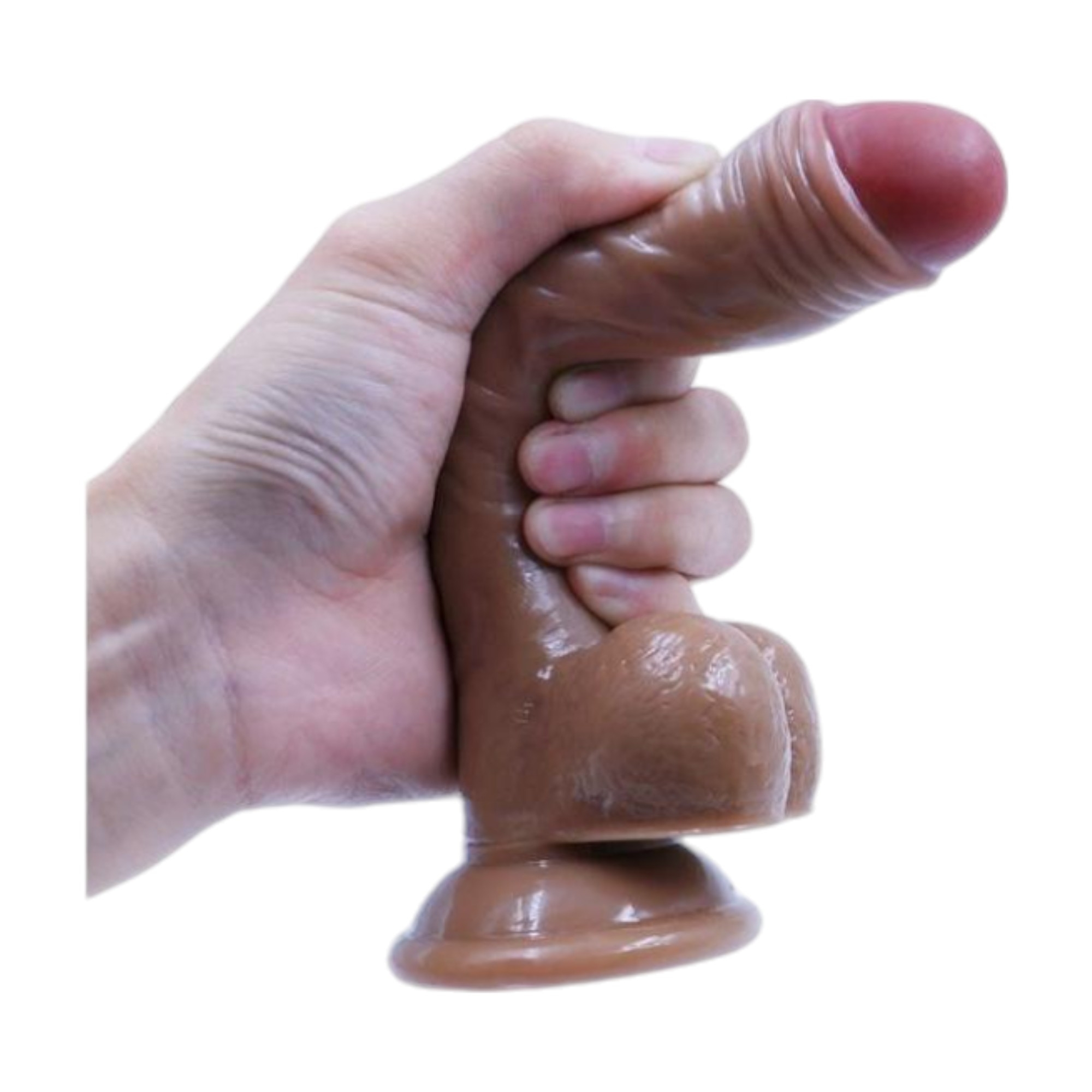  19 CM Dildo Gerçekçi Hissiyat- Damarlı Doku & Realistik