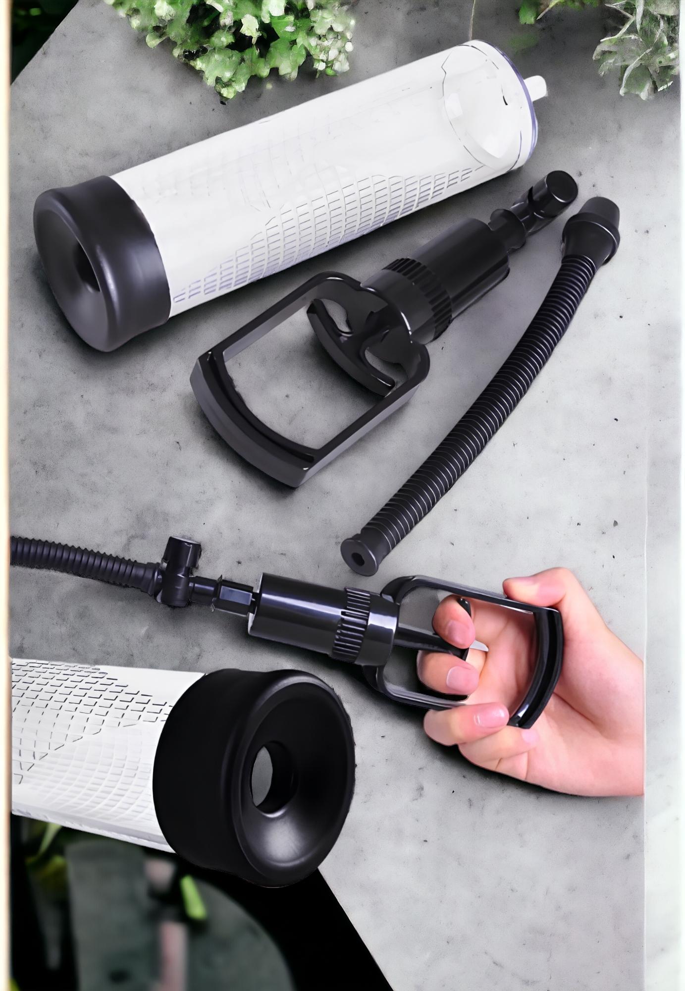 Yüksek Vakumlu Universal Manuel Tetikli Penis Pompası - Kolay Kullanım