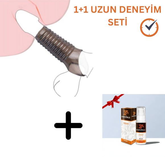 Longtime Krem ve Penis Kılıfı -  Fantezi Set