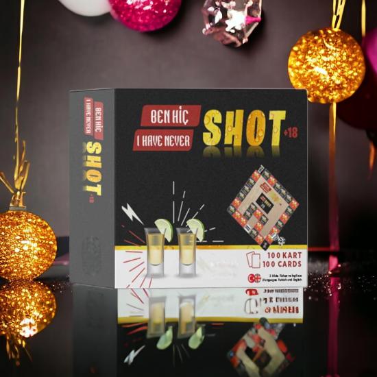 +18 Ben Hiç... Shot Yetişkin Erotik Eğlenceli Parti Kutu Kart Oyunu