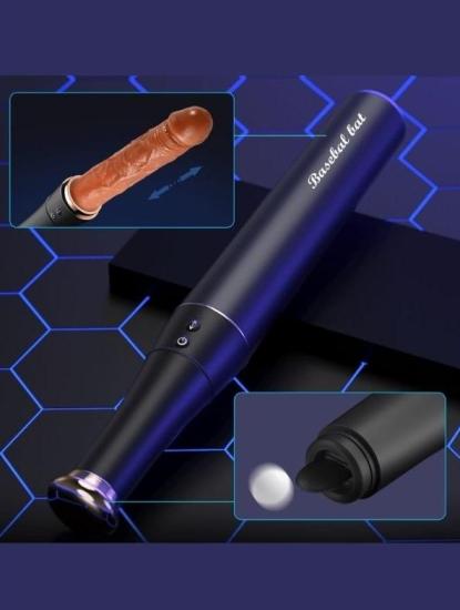 Beyzbol Sopası Dildo | İleri Geri Hareket