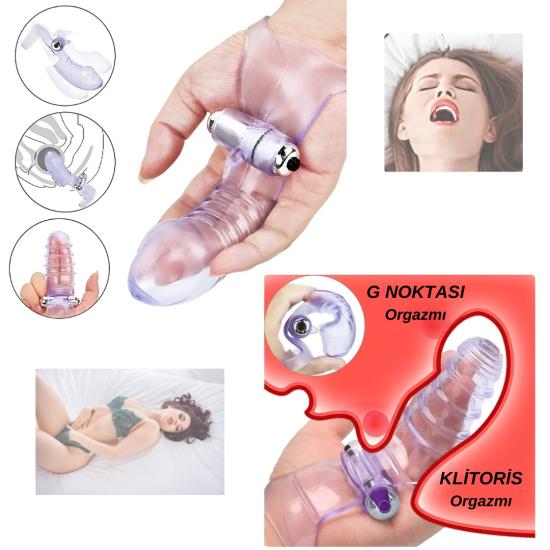  Çift  Yetişkin Oyuncağı | El Parmak Orgazm Vibratörü
