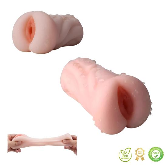 Tırtıklı Deri Dokulu Vajina Mastürbatör