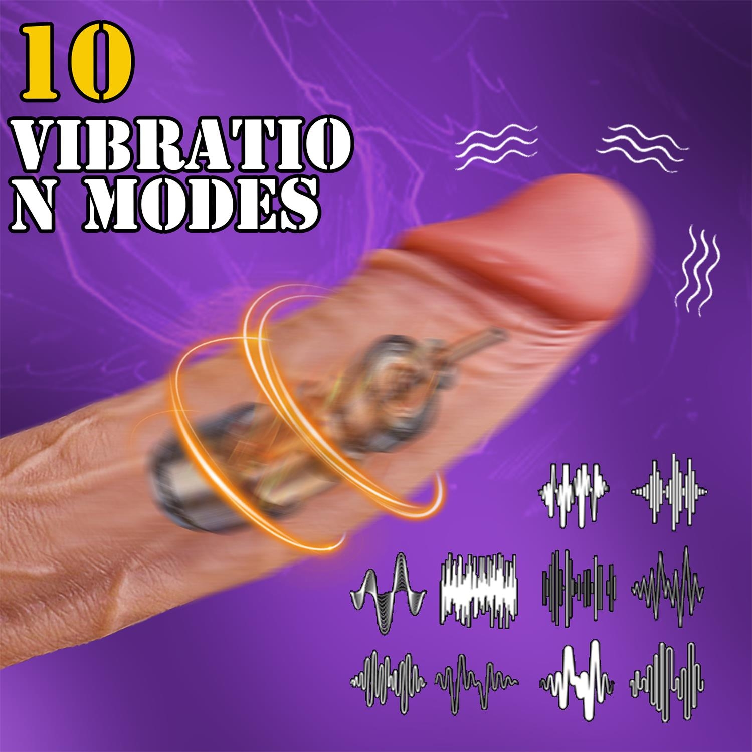 Telefon Kontrollü | İleri - Geri Hareketli | Isıtmalı | Titreşimli | Prof Damarlı Dildo Vibratör