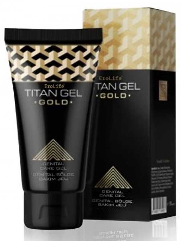 Titan Gold Gel 50 ml - Erkeklere Özel Penis Kremi
