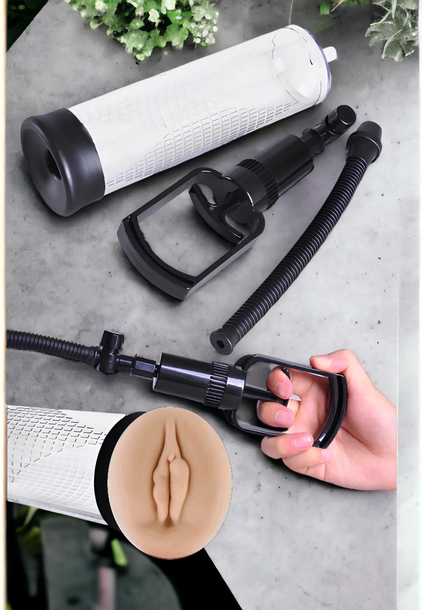 Universal Premium Lux Vajina Başlık Mastürbatör - Tüm Pompalara Uyumlu