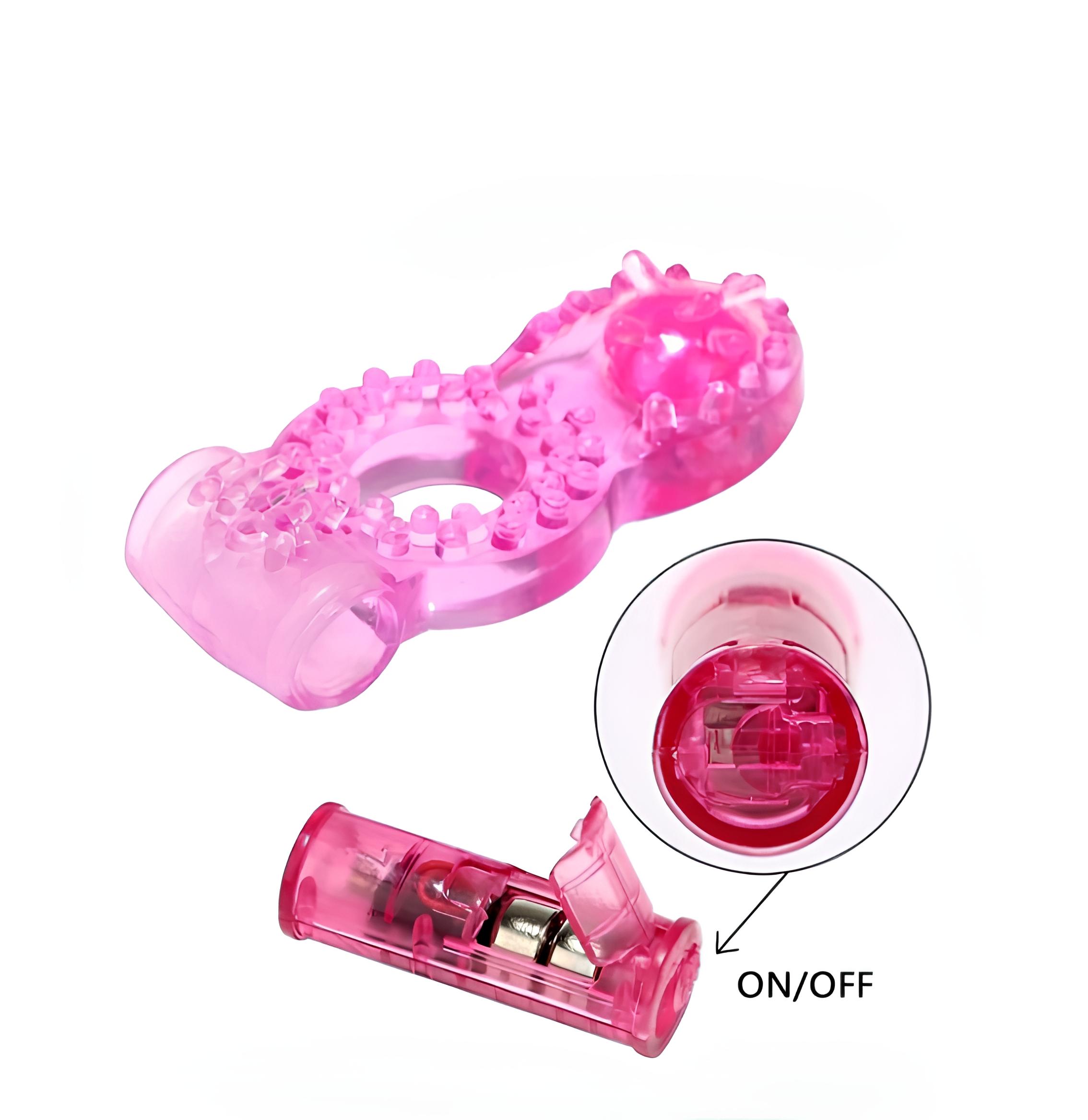 Premium Güçlü Titreşimli Klitoris Uyarıcılı Penis Halkası