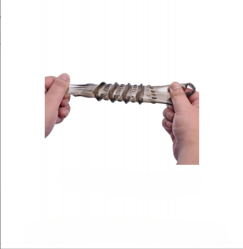 Premium Ribbed Testicle-Gripping Universal Orgasm Support Penis Sleeve
