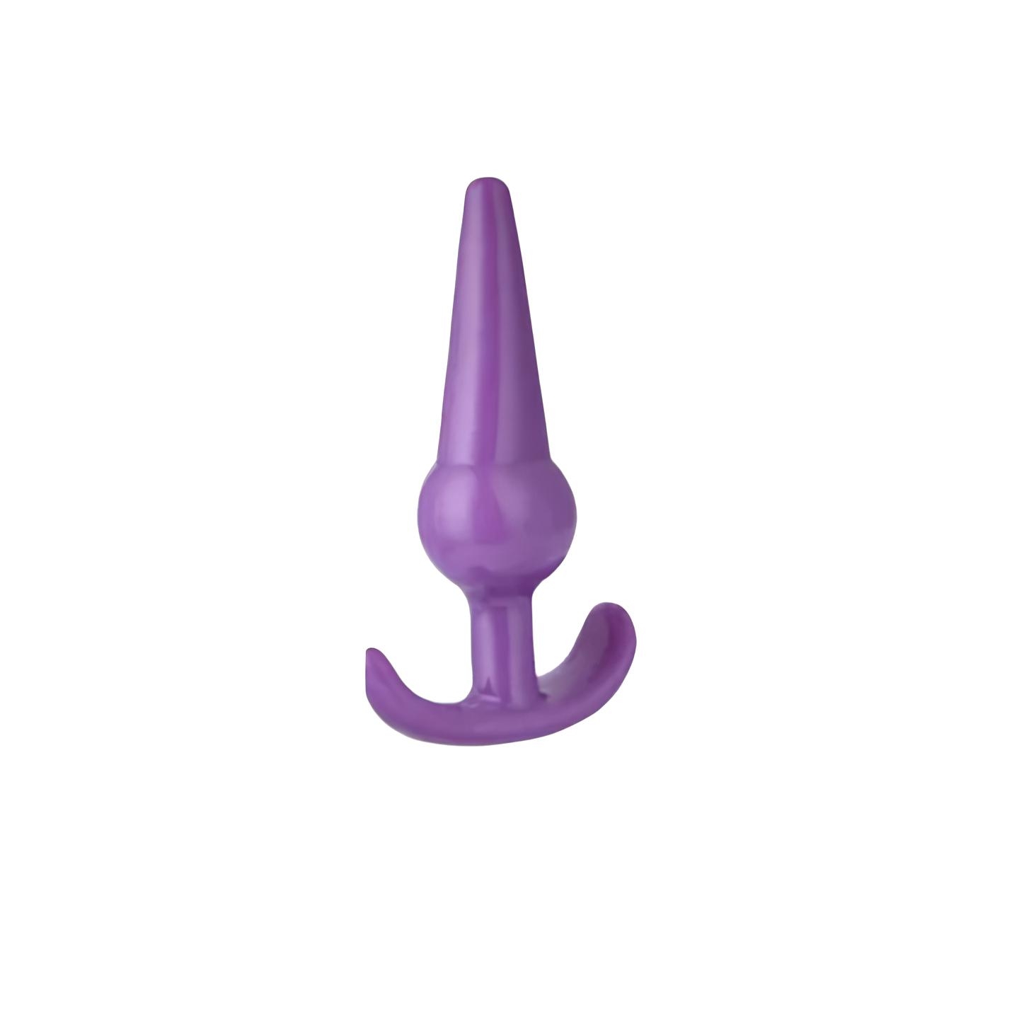 Cam Anal Plug 33 CM Top Anal Plug  ve Boğumlu Anal Plug Set | Süper Set